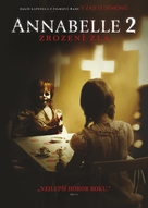 Annabelle: Creation - Czech DVD movie cover (xs thumbnail)