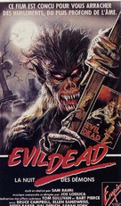 The Evil Dead - French Movie Cover (xs thumbnail)