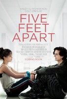 Five Feet Apart - British Movie Poster (xs thumbnail)