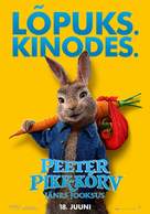 Peter Rabbit 2: The Runaway - Estonian Movie Poster (xs thumbnail)