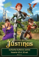 Justin and the Knights of Valour - Lithuanian Movie Poster (xs thumbnail)
