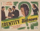 Identity Unknown - Movie Poster (xs thumbnail)