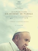 Pope Francis: A Man of His Word - French Movie Poster (xs thumbnail)
