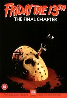 Friday the 13th: The Final Chapter - British DVD movie cover (xs thumbnail)