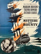 Mutiny on the Bounty - Danish Movie Poster (xs thumbnail)