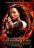 The Hunger Games: Catching Fire - Lebanese Movie Poster (xs thumbnail)