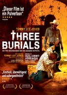 The Three Burials of Melquiades Estrada - German Movie Cover (xs thumbnail)