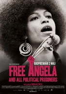 Free Angela &amp; All Political Prisoners - Swedish Movie Poster (xs thumbnail)
