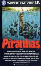 Piranha - German VHS movie cover (xs thumbnail)
