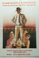 Pasqualino Settebellezze - Yugoslav Movie Poster (xs thumbnail)