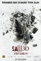 Saw 3D - Turkish Movie Poster (xs thumbnail)
