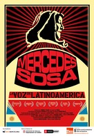 Mercedes Sosa: La voz de Latinoam&eacute;rica - Spanish Movie Poster (xs thumbnail)