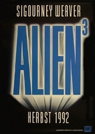 Alien 3 - German Movie Poster (xs thumbnail)