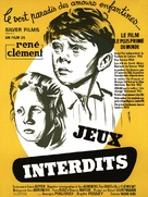 Jeux interdits - French Movie Poster (xs thumbnail)