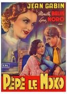 P&eacute;p&eacute; le Moko - Belgian Movie Poster (xs thumbnail)