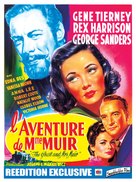 The Ghost and Mrs. Muir - French Re-release movie poster (xs thumbnail)