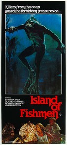 L&#039;isola degli uomini pesce - Australian Movie Poster (xs thumbnail)