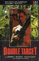 Double Target - Finnish VHS movie cover (xs thumbnail)