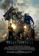 Transformers: Age of Extinction - Lithuanian Movie Poster (xs thumbnail)