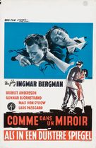 S&aring;som i en spegel - Belgian Movie Poster (xs thumbnail)