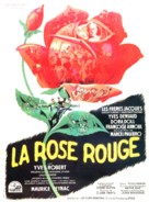 La rose rouge - French Movie Poster (xs thumbnail)
