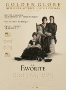 The Favourite - French Movie Poster (xs thumbnail)