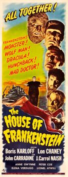 House of Frankenstein - Theatrical movie poster (xs thumbnail)