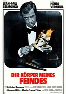 Le corps de mon ennemi - German Movie Poster (xs thumbnail)