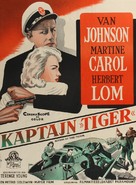 Action of the Tiger - Danish Movie Poster (xs thumbnail)