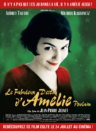 Le fabuleux destin d&#039;Am&eacute;lie Poulain - French Movie Poster (xs thumbnail)