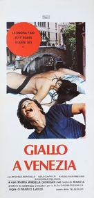 Giallo a Venezia - Italian Movie Poster (xs thumbnail)