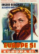 Europa &#039;51 - Belgian Movie Poster (xs thumbnail)