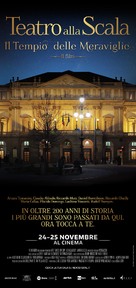 Teatro alla Scala: Il tempio delle meraviglie - Italian Movie Poster (xs thumbnail)