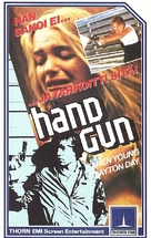 Handgun - Finnish VHS movie cover (xs thumbnail)