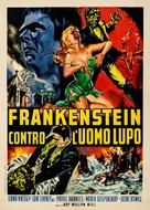 Frankenstein Meets the Wolf Man - Italian Re-release movie poster (xs thumbnail)