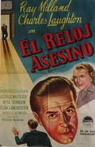 The Big Clock - Argentinian Movie Poster (xs thumbnail)