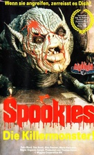 Spookies - German VHS movie cover (xs thumbnail)