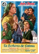 La se&ntilde;ora de F&aacute;tima - Spanish Movie Poster (xs thumbnail)