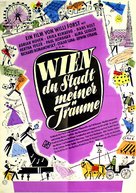 Wien, du Stadt meiner Tr&auml;ume - German Movie Poster (xs thumbnail)