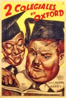 A Chump at Oxford - Argentinian Movie Poster (xs thumbnail)