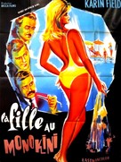 Das M&auml;dchen mit dem Mini - French Movie Poster (xs thumbnail)