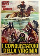 Captain John Smith and Pocahontas - Italian Movie Poster (xs thumbnail)