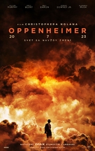 Oppenheimer - Slovak Movie Poster (xs thumbnail)