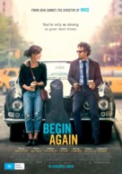 Begin Again - Australian Movie Poster (xs thumbnail)