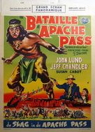 The Battle at Apache Pass - Belgian Movie Poster (xs thumbnail)