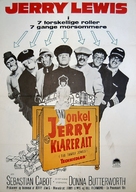 The Family Jewels - Danish Movie Poster (xs thumbnail)