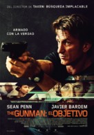 The Gunman - Colombian Movie Poster (xs thumbnail)