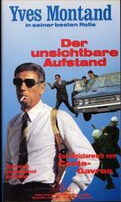&Eacute;tat de si&egrave;ge - German VHS movie cover (xs thumbnail)