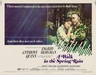 A walk in the spring rain - Movie Poster (xs thumbnail)