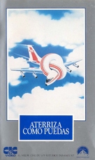 Airplane! - Spanish VHS movie cover (xs thumbnail)
